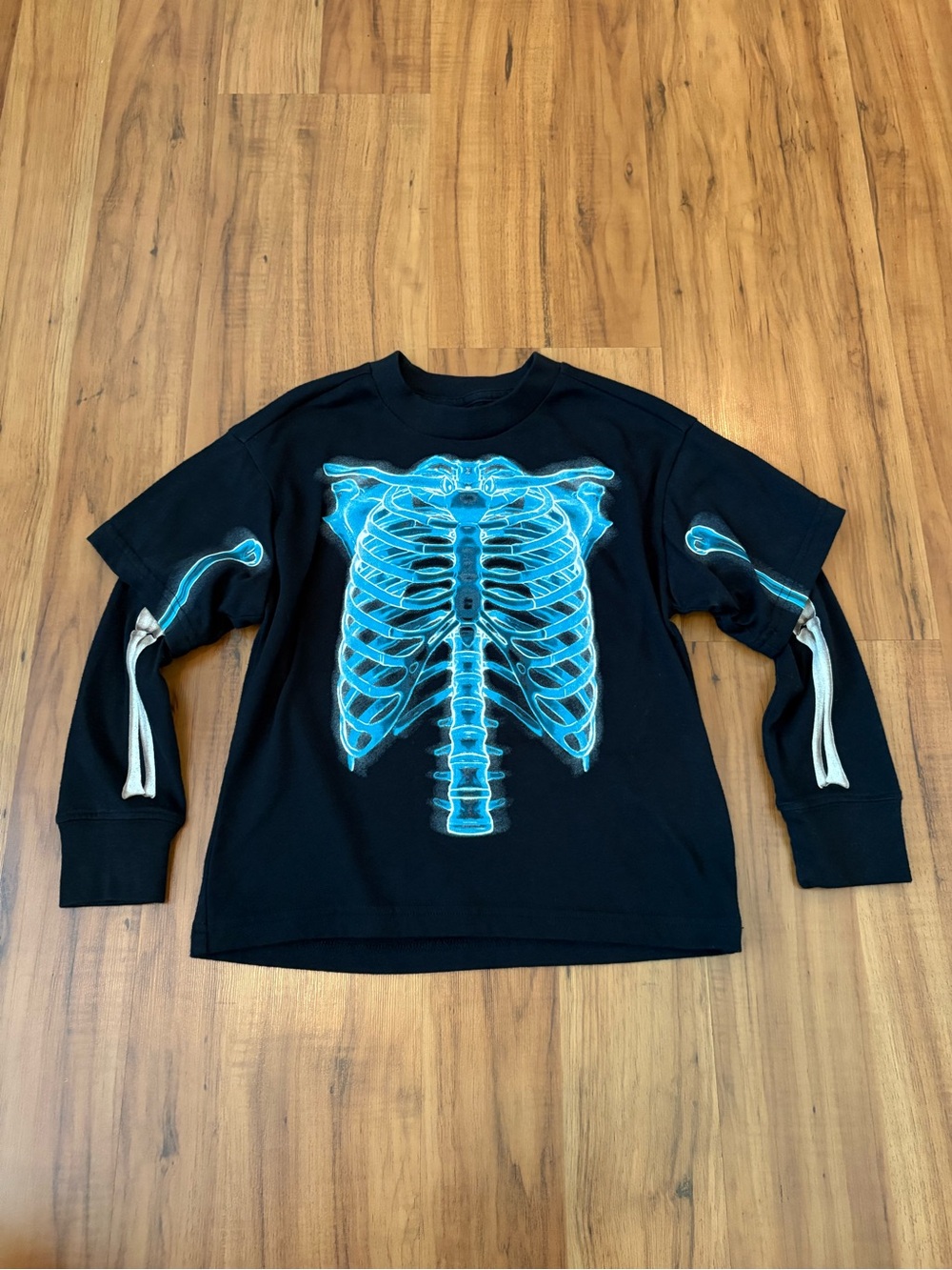 abercrombie kids Skeleton Long Sleeve Tee